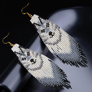 Whispers of the Wild - Wolf - Earrings