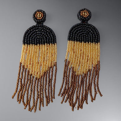 The Tidal Grace - Jellyfish - Beaded - Earrings