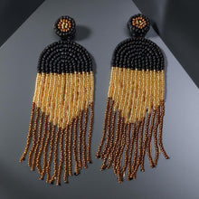 Load image into Gallery viewer, The Tidal Grace - Jellyfish - Beaded - Earrings