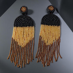 The Tidal Grace - Jellyfish - Beaded - Earrings
