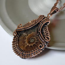 Load image into Gallery viewer, Ancient Embrace - Ammolite - Necklace