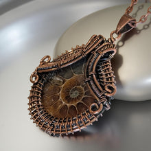 Load image into Gallery viewer, Ancient Embrace - Ammolite - Necklace