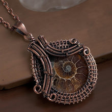 Load image into Gallery viewer, Ancient Embrace - Ammolite - Necklace