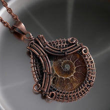 Load image into Gallery viewer, Ancient Embrace - Ammolite - Necklace