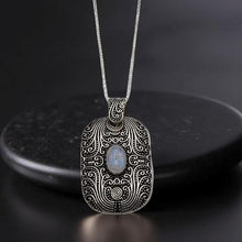 Load image into Gallery viewer, Moonstone Filigree  - Necklace