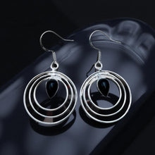Load image into Gallery viewer, Onyx -  Earrings