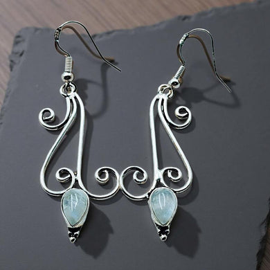 Moonstone - Earrings.