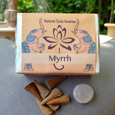 Emotional Zenith Incense - Myrhh Cone Incense