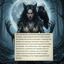 Load image into Gallery viewer, Gothic - Lycanthropic Serenity - Metal Art