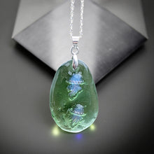 Load image into Gallery viewer, Jellyfish Oasis - Sea Glass -  Necklace