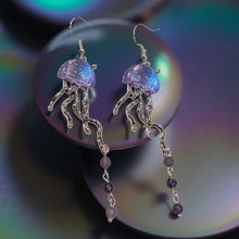 Load image into Gallery viewer, Tides of Transition - Jellyfish - Earrings