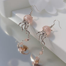 Load image into Gallery viewer, Unconditional Heart Flow - Jellyfish - Earrings