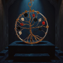 Load image into Gallery viewer, Gothic - Dia Del Alma (Day of Dead )Tree of life   - Raven Stone