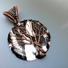 Load image into Gallery viewer, Apathy&#39;s End - Zebra Jasper - Pendant