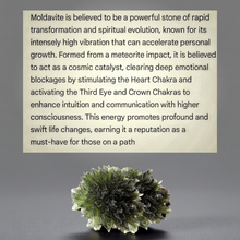 Load image into Gallery viewer, The Star-Born Vessel - Moldavite - Pendant