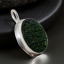Load image into Gallery viewer, The Star-Born Vessel - Moldavite - Pendant