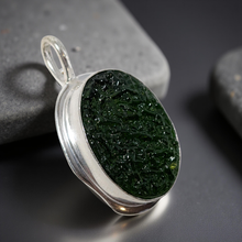 Load image into Gallery viewer, The Star-Born Vessel - Moldavite - Pendant