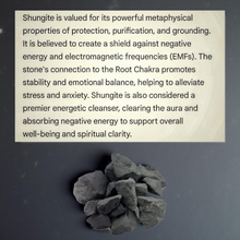 Load image into Gallery viewer, The Black Earth Talisman - Raw Shungite - Necklace