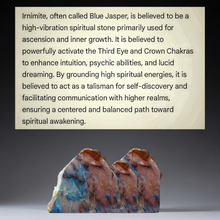 Load image into Gallery viewer, The Ascension Point Pendant - Rare Irnimite Blue Jasper