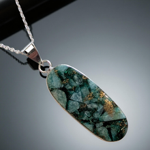 Load image into Gallery viewer, The Harmonized Shield - Necklace &amp; Earrings - Set