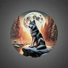 Load image into Gallery viewer, Forest Spirit - Fridge Magnet - Wolf