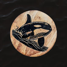 Load image into Gallery viewer, Coastal Echo -Orca - Fridge Magnet