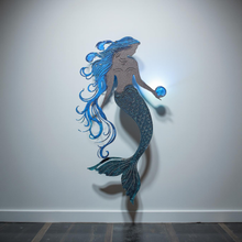 Load image into Gallery viewer, Siren&#39;s Song - Mermaid - Metal art
