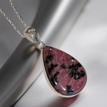 Load image into Gallery viewer, The Heart&#39;s Whisper - Rhodonite - Necklace