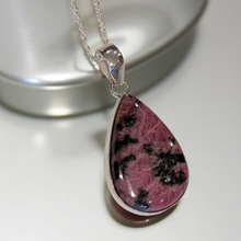 Load image into Gallery viewer, The Heart&#39;s Whisper - Rhodonite - Necklace