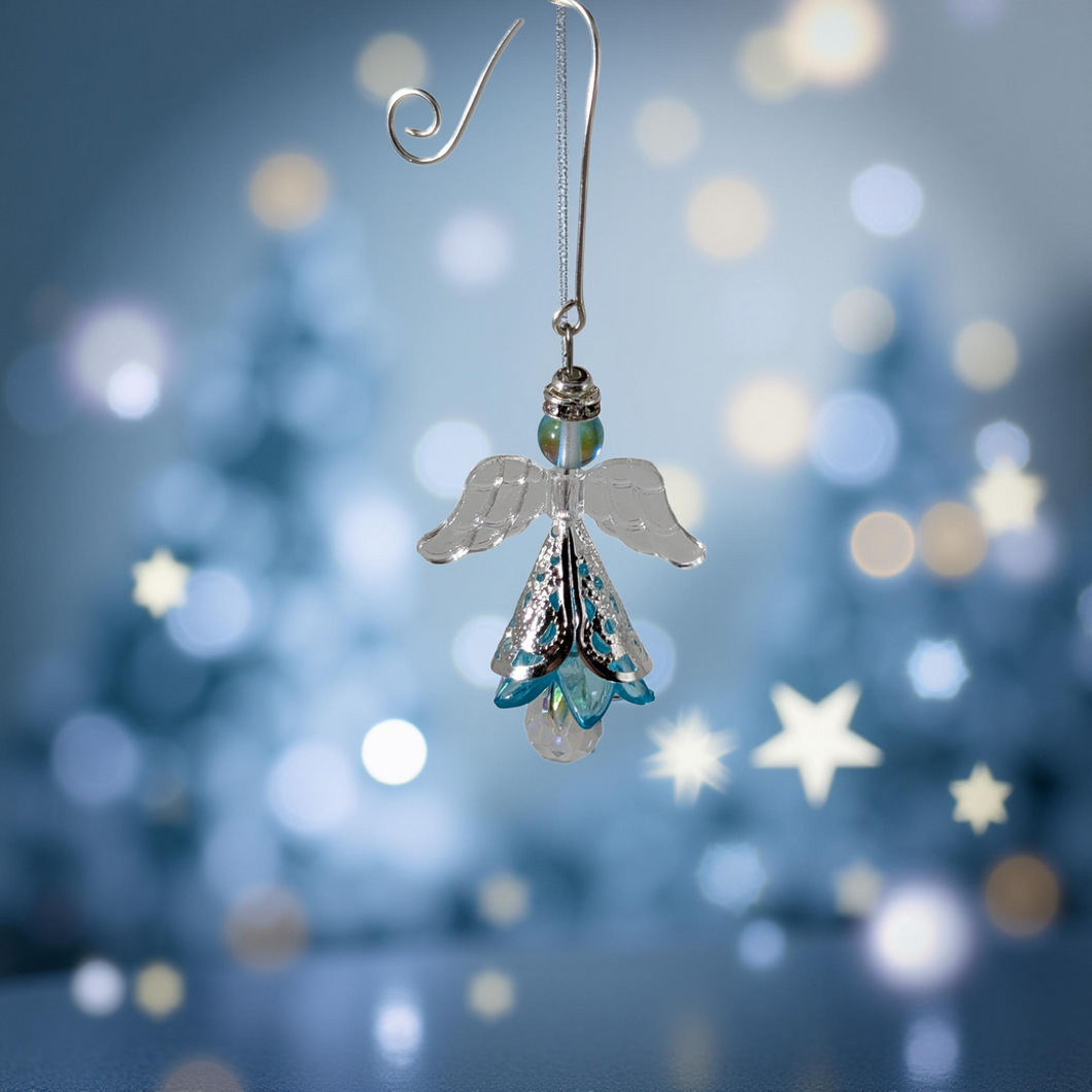 The Aqua Aura Guardian - Angel - Ornament