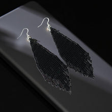 Load image into Gallery viewer, Midnight Waterfall - Earrings