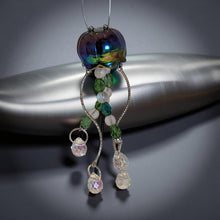 Load image into Gallery viewer, Peacock Aura Navigator - Baby Jellyfish - Ornamental - Sun Catcher