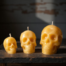 Load image into Gallery viewer, The Guardian Trio - Skull Candle - Set of 3