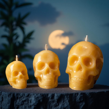 Load image into Gallery viewer, The Guardian Trio - Skull Candle - Set of 3