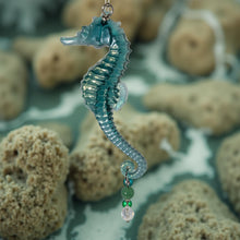 Load image into Gallery viewer, The Aventurine Anchor - Seahorse - Sun catcher