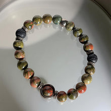 Load image into Gallery viewer, Pacific Moss &amp; Embers - bracelet