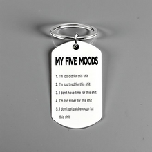 Load image into Gallery viewer, My five moods - Keychain