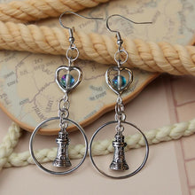 Load image into Gallery viewer, The Inner Compass - Lighthouse - Earrings