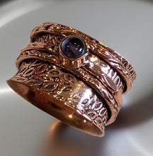 Load image into Gallery viewer, The Dusk Horizon  - Copper Spinner Ring