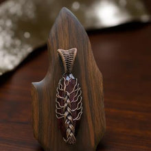 Load image into Gallery viewer, The Crimson Roots - Tree of life Talisman - Pendant