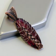 Load image into Gallery viewer, The Crimson Roots - Tree of life Talisman - Pendant