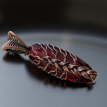 Load image into Gallery viewer, The Crimson Roots - Tree of life Talisman - Pendant