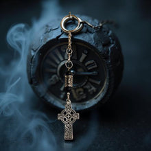 Load image into Gallery viewer, The Yew Tree Celtic Cross - Keychain