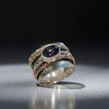Load image into Gallery viewer, The Violet Vortex - Spinner Ring