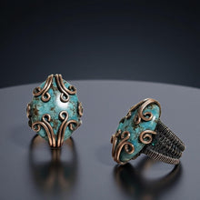 Load image into Gallery viewer, Azure Oracle - Copper - Chunky Ring