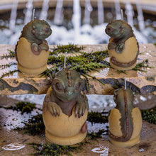 Load image into Gallery viewer, Obsidian Moss -  Dragon Hatchling - Candle