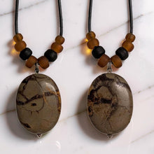 Load image into Gallery viewer, Ancient Lightning - Septarian - Necklace