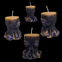 Load image into Gallery viewer, Shadow &amp; Violet - Octopus - Candle - Raven Stone