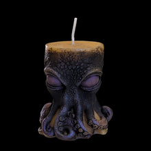 Load image into Gallery viewer, Shadow &amp; Violet - Octopus - Candle - Raven Stone