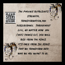Load image into Gallery viewer, The Colored Triad of Renewal - Phoenix Candle - Raven Stone